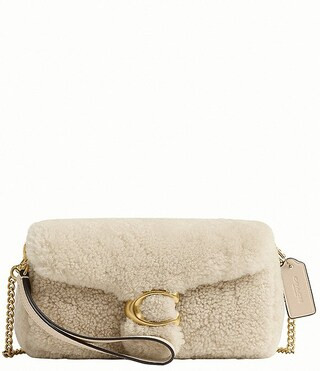 COACH Shearling Tabby 19 Wristlet Crossbody Bag | Dillard's | Dillard's