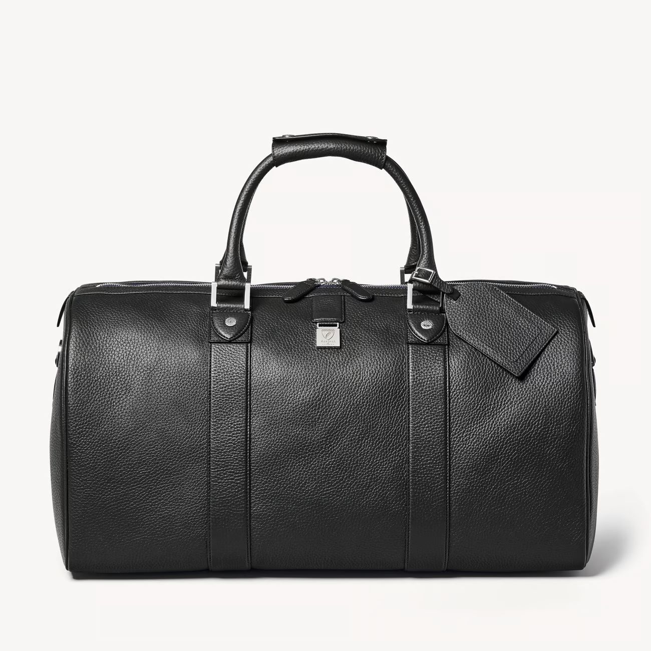 Boston Leather Travel Bag
        Black Pebble | Aspinal of London