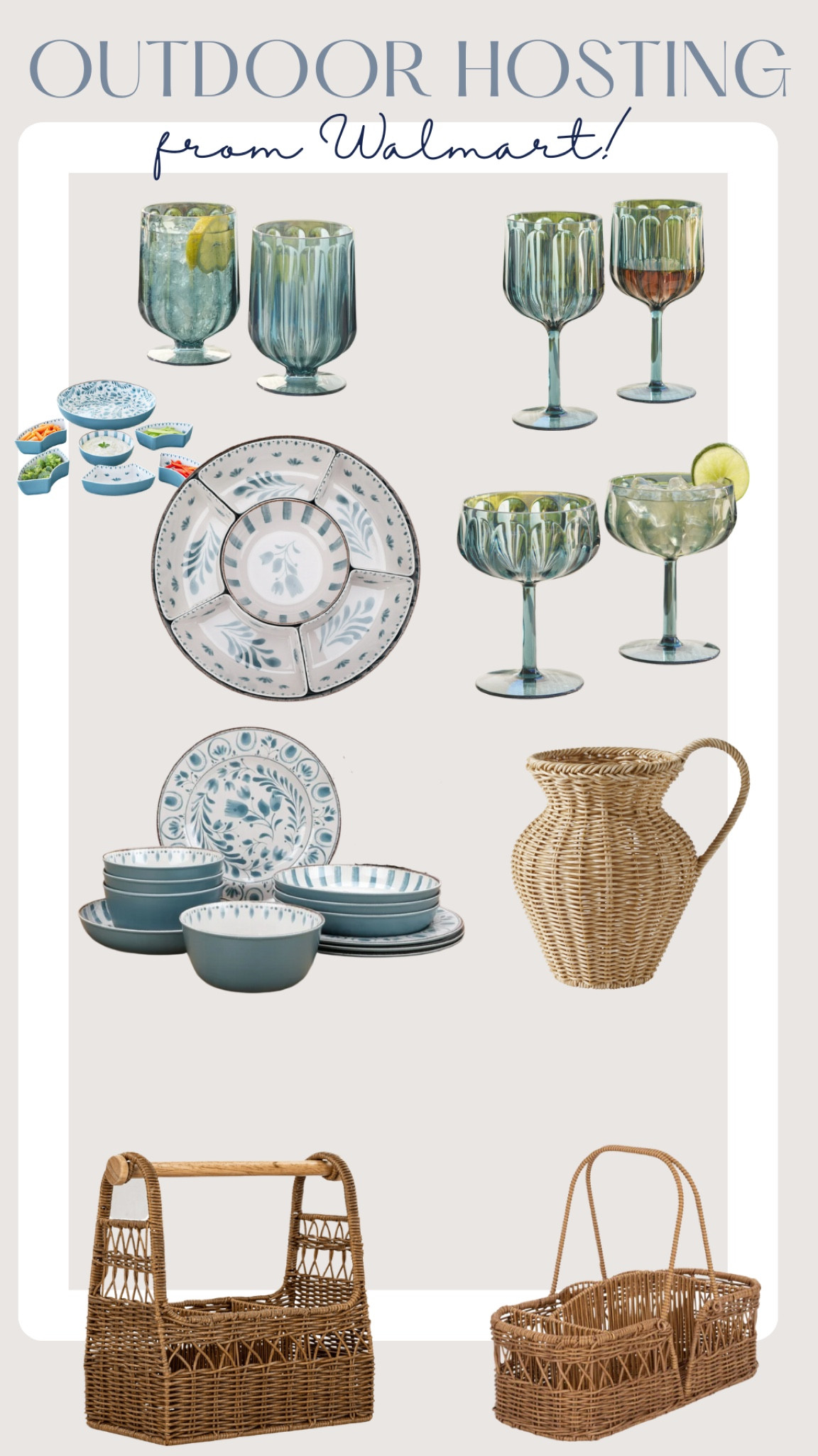 Outdoor hosting essentials ✨ because outdoor hosting season is here 🤍 #outdoor #outdoorhosting #entertaining #melamine #outdoordinner #alfresco #aesthetichome #dinnerparty #homedecor #homefinds

#LTKFindsUnder50 #LTKSeasonal #LTKHome