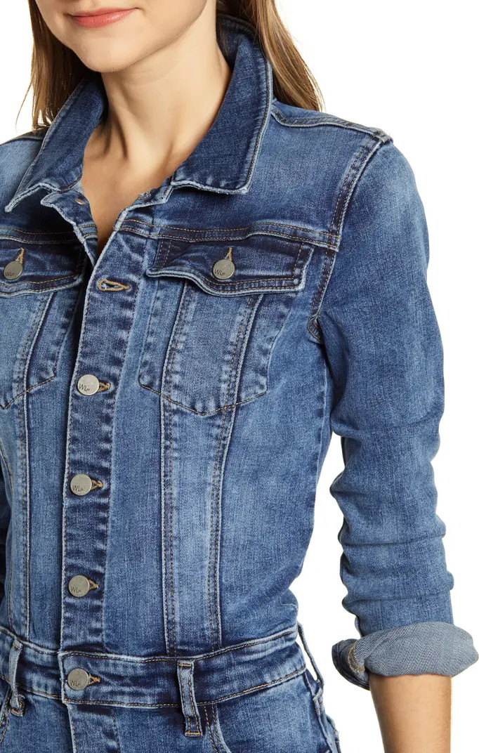 Wash Lab Denim Piece Dyed Denim Dress | Nordstrom | Nordstrom