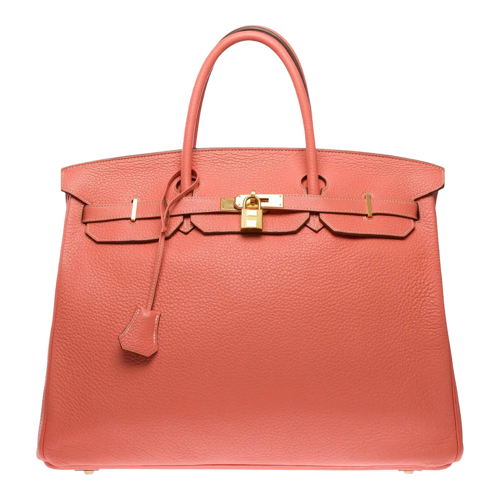 Hermes Birkin 40Cm Handbag In Rose Tea Togo Leather, Ghw | Chairish