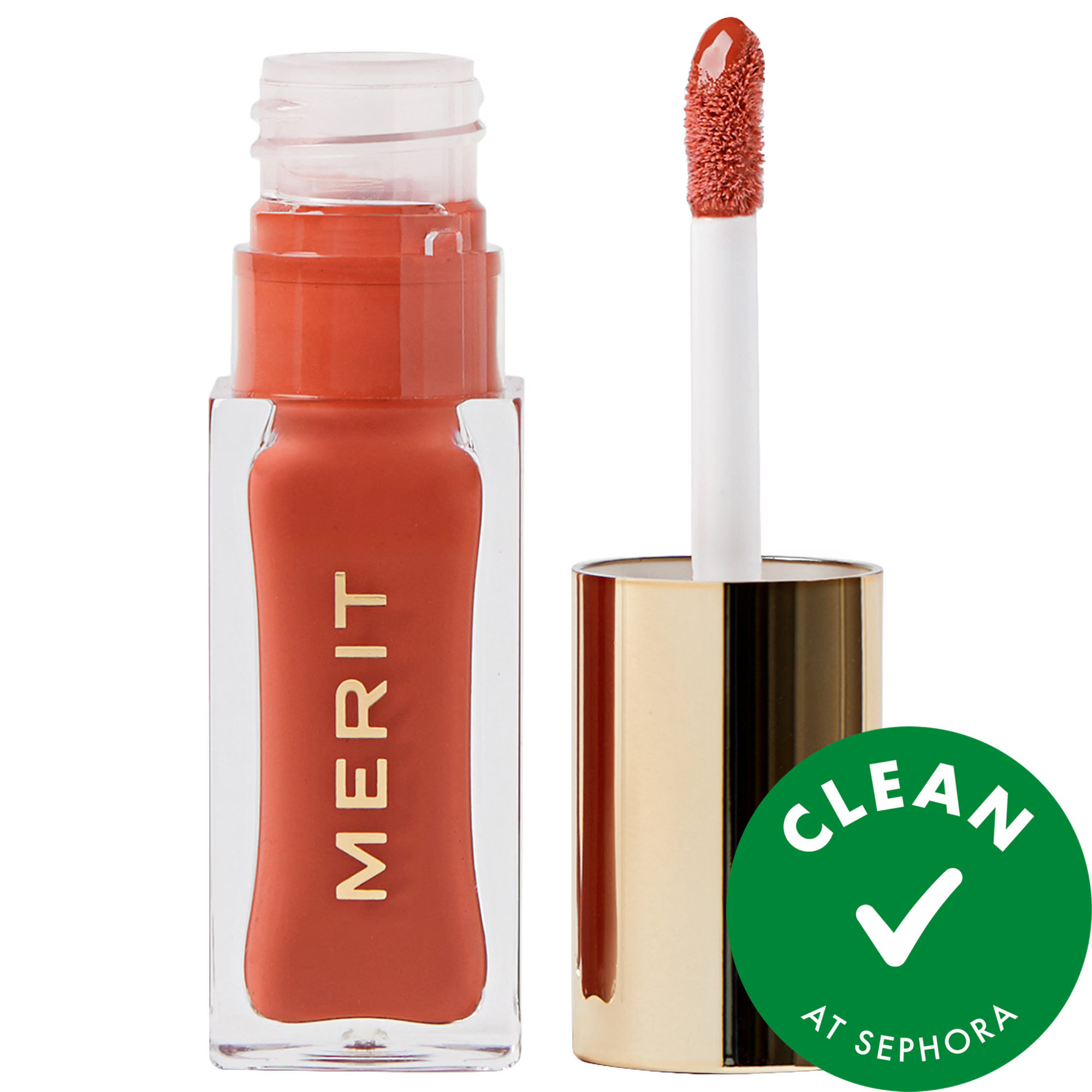MERIT Shade Slick Hydrating Tinted Lip Oil Marrakech .23/7 | Sephora (US)
