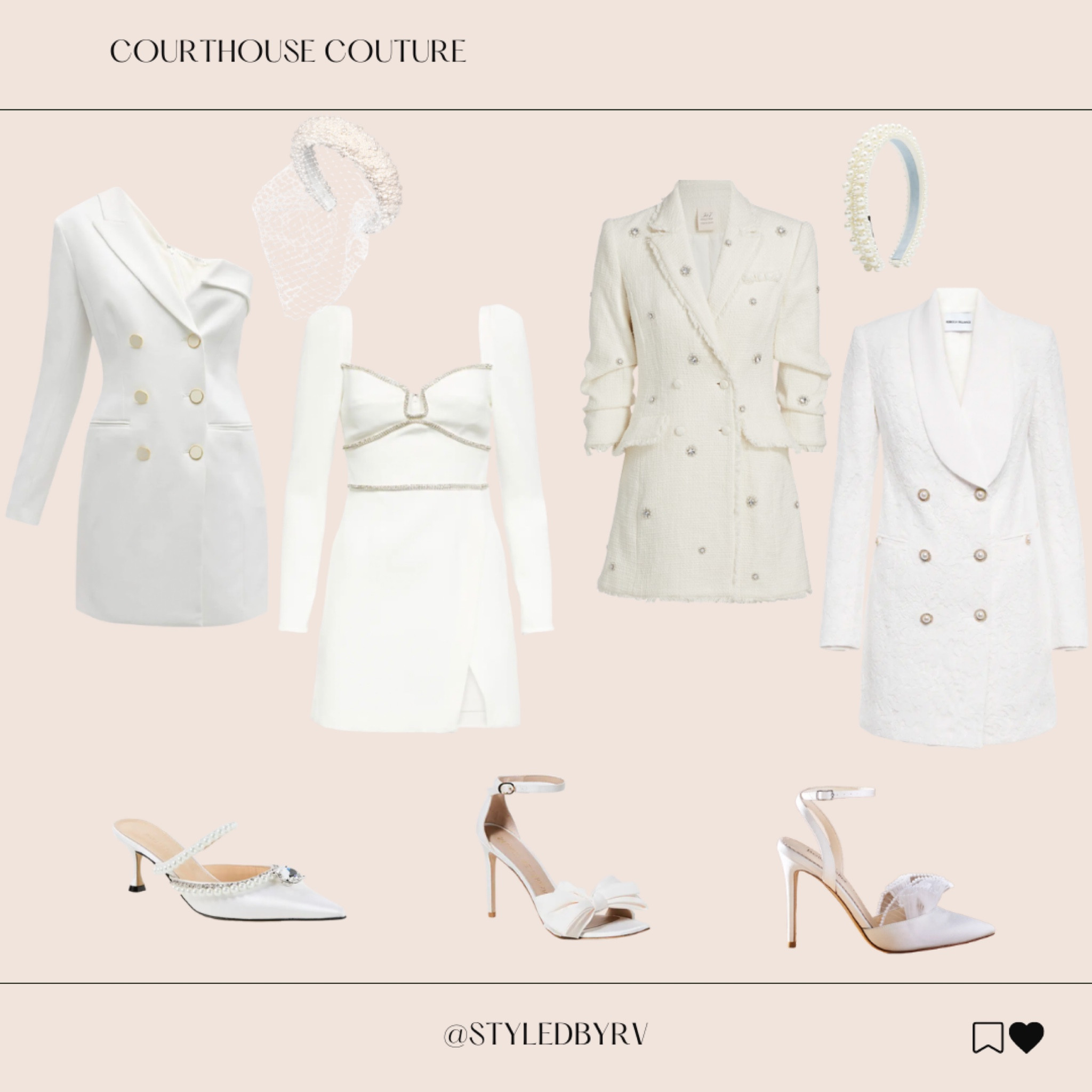 Courthouse couture 💍👰🏻‍♀️💒

#LTKshoecrush #LTKwedding