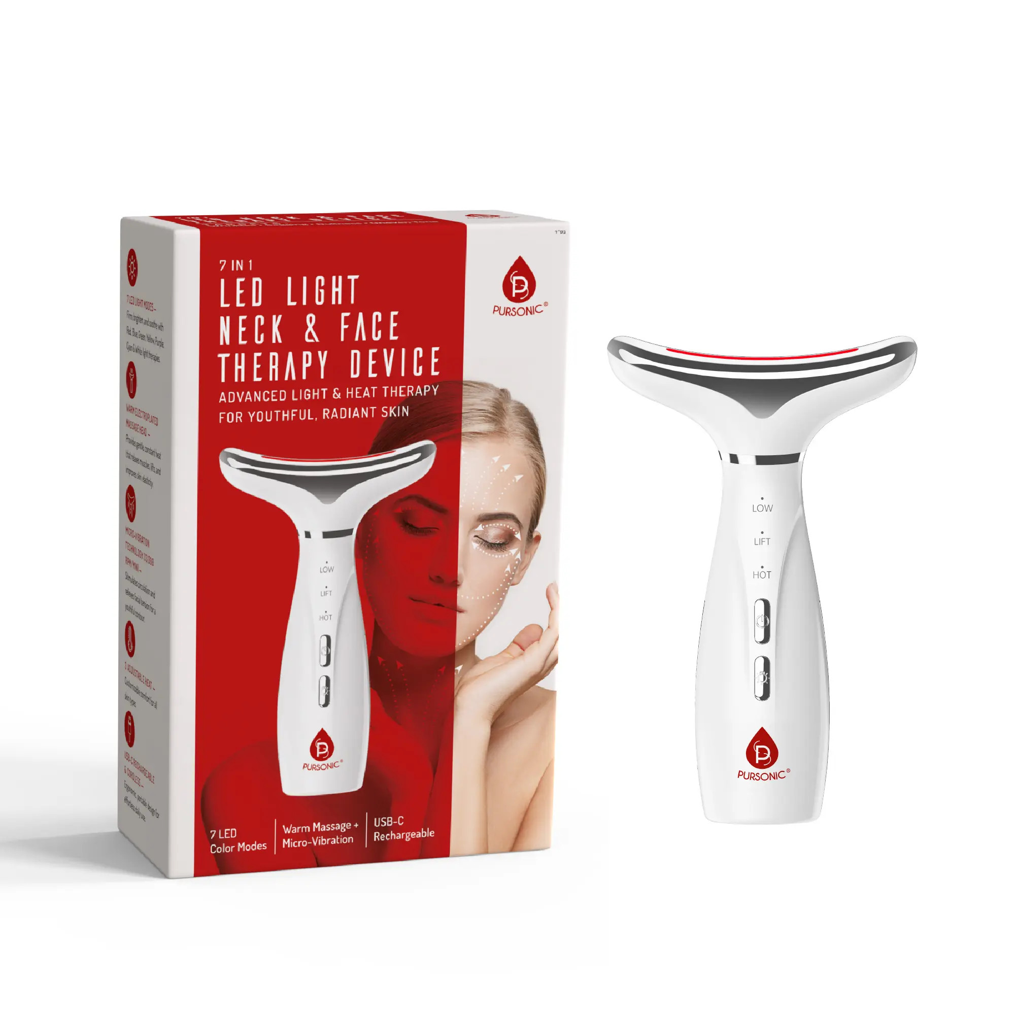 7-Color LED Light Therapy Neck & Face Device (Women) | Nordstrom | Nordstrom
