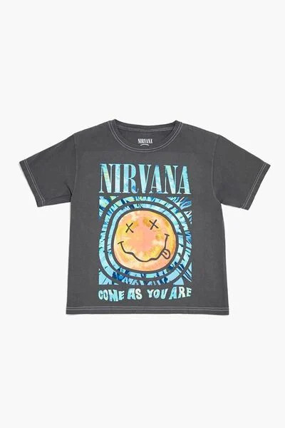 Kids Nirvana Graphic Tee (Girls + Boys) | Forever 21