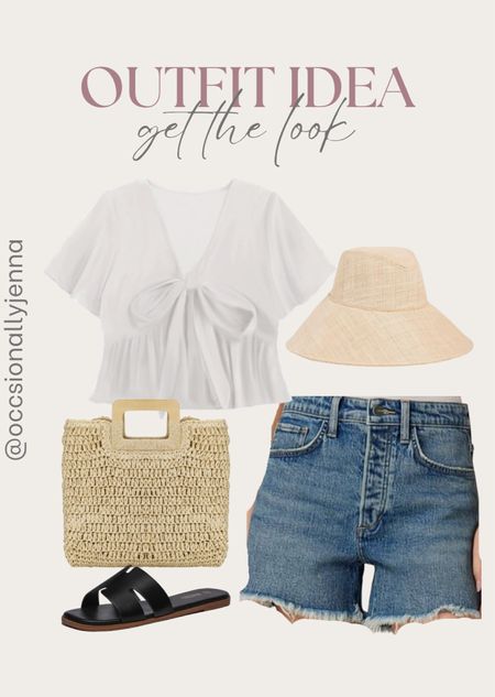 Outfit idea get the look from Amazon! 

Denim shorts, hat, top, bag, purse, sandals 

#LTKShoeCrush #LTKItBag #LTKFindsUnder100