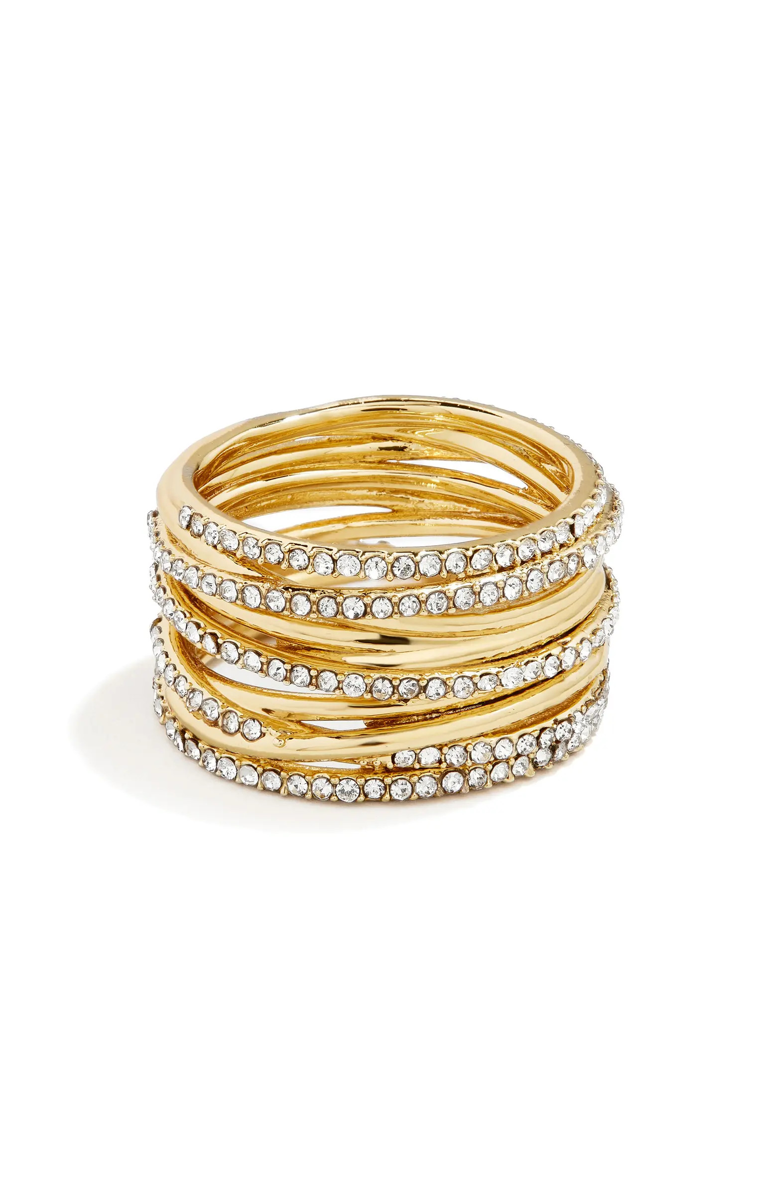 Jamila Crystal Multiband Ring | Nordstrom