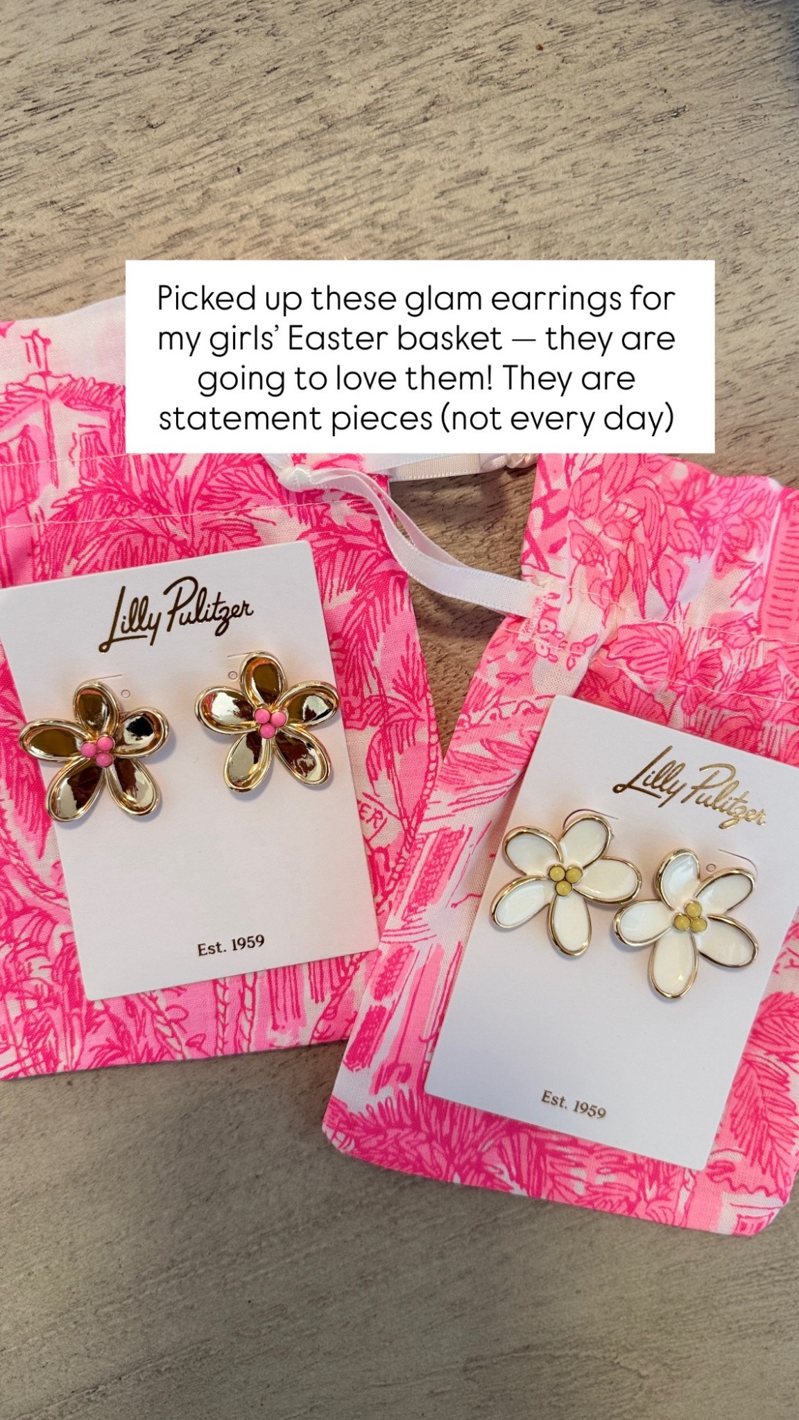 Easter Basket Fun 

These flower earrings are just beautiful and are such a fun statement piece 

#LTKSeasonal #LTKTravel