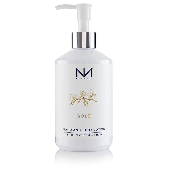 Niven Morgan - Gold Hand and Body Lotion, 10.5oz | Amazon (US)