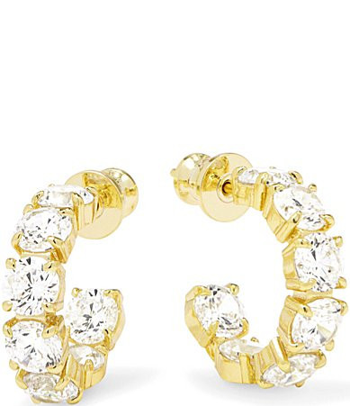 Melinda Maria Oh She Fancy Hoop Earrings - Gold | Dillard's