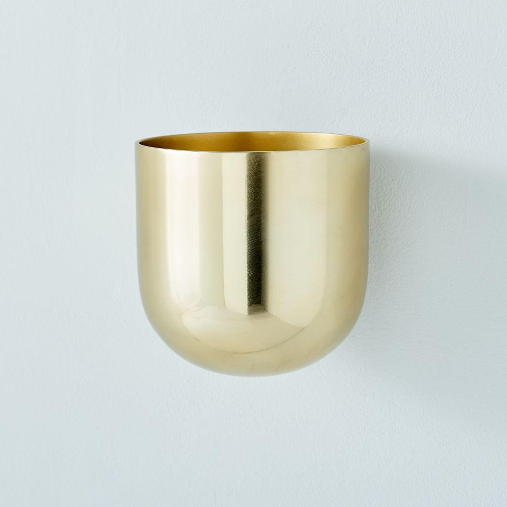 Metal Wallscape Planters | West Elm (US)