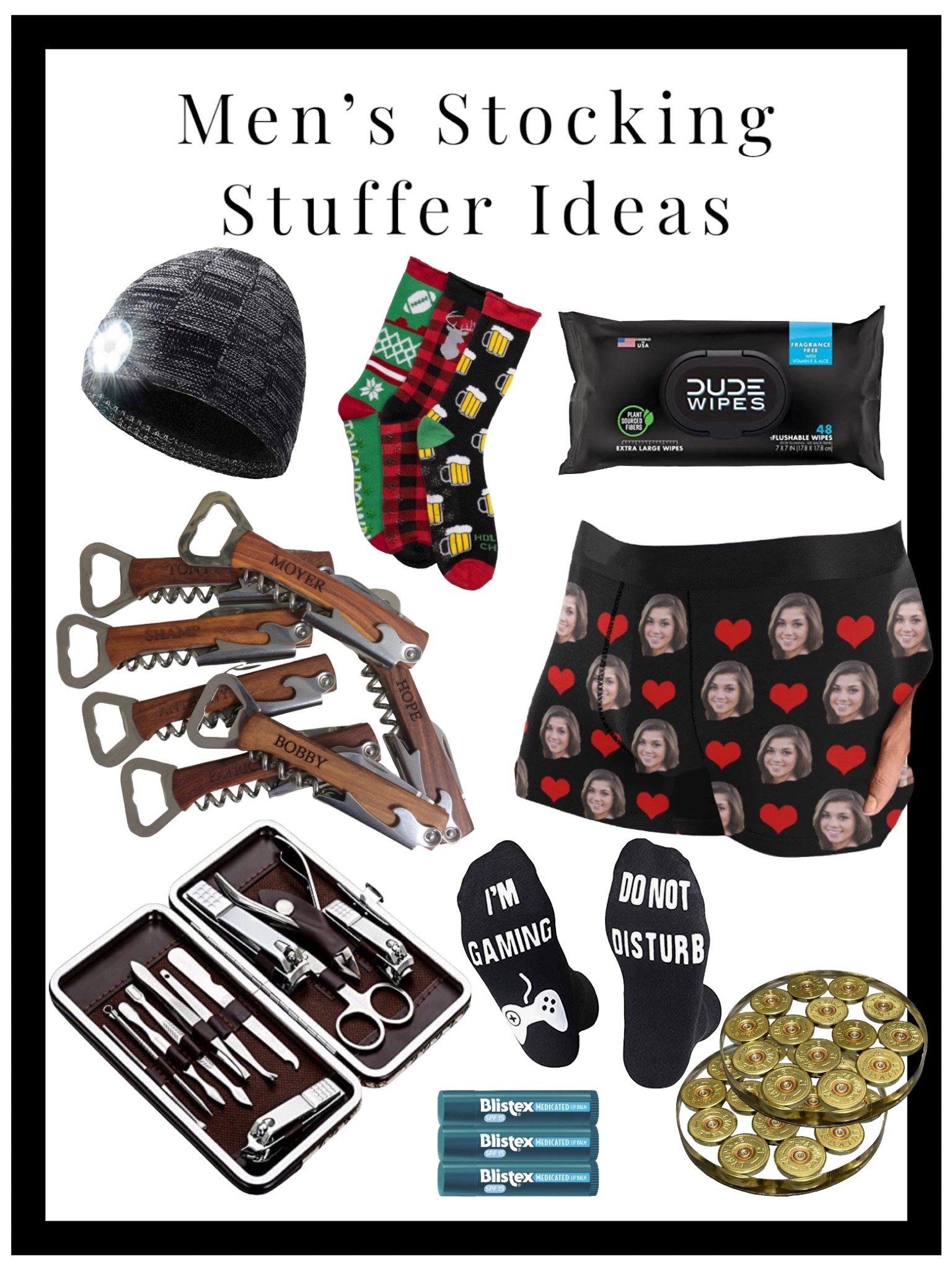 Christmas Men’s Stocking Stuffer Ideas : Customized, Customizable, holiday gift idea, dads, little gifts. 

#LTKmens #LTKHoliday #LTKunder50