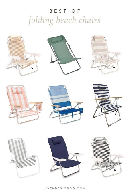Folding beach chair. Beach essentials. Vacay. Adjustable beach chair. Foldable beach chair. Camp chair. Cup holder. Lounge beach chair. Beach chair backpack. Cabana striped beach chair.

#LTKSeasonal #LTKHome #LTKStyleTip
