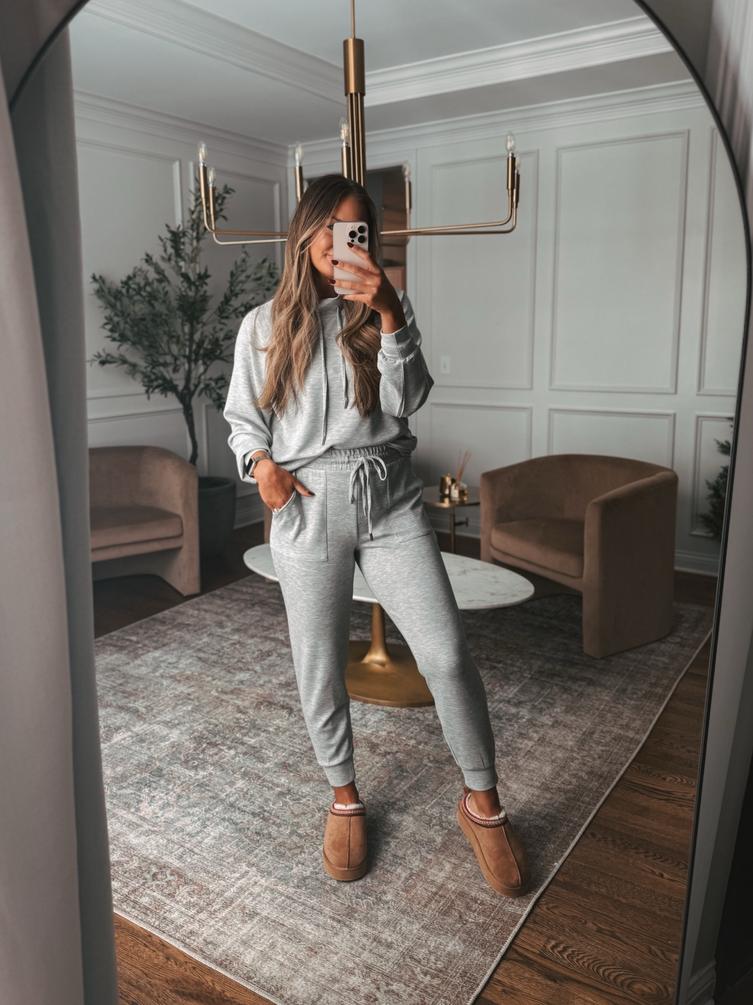 Comfy Walmart lounge set in scuba knit fabric so cute and comfy! Fits true to size I have a medium. 



#LTKFindsUnder50 #LTKMidsize #LTKStyleTip