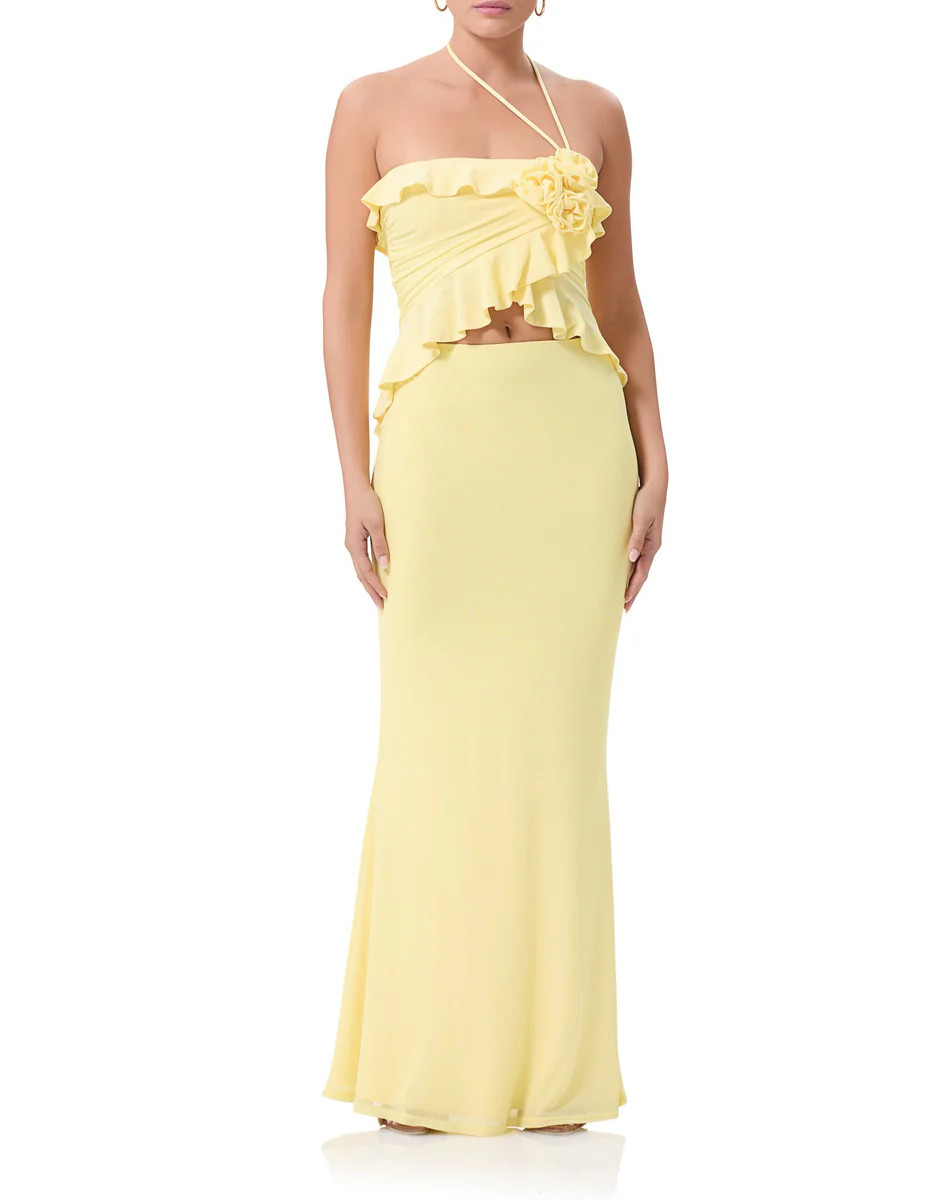 Thom Rosette Top - Buttercup | ShopAFRM