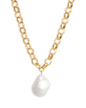 Shashi Giselle Cultured Freshwater Pearl Chain Necklace, 8 | Bloomingdale's (US)