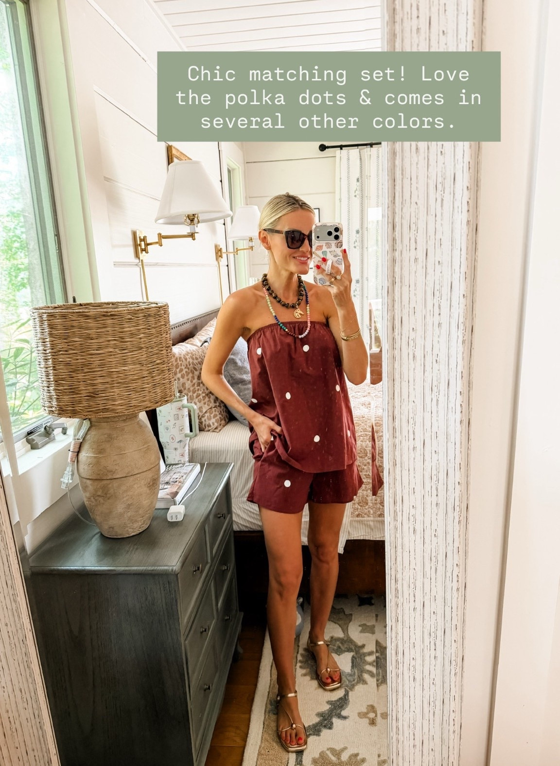 This matching set is so chic 😍 the perfect effortless throw & go look for summer! Wearing S.

Loverly Grey, Amazon find, Amazon fashion, polka dot matching set, summer fashion, summer outfit ideas

#LTKootd #LTKSeasonal