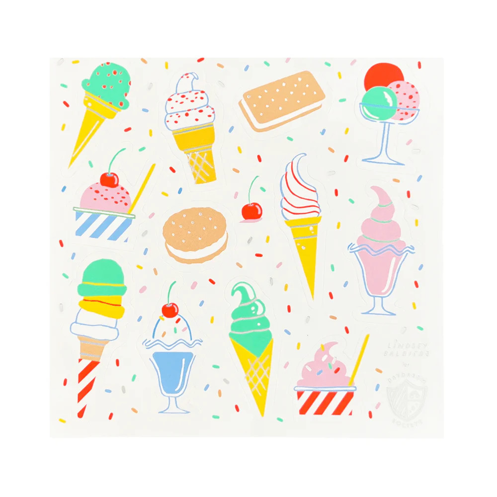 Ice Cream Dreams Sticker Set | Shop Sweet Lulu