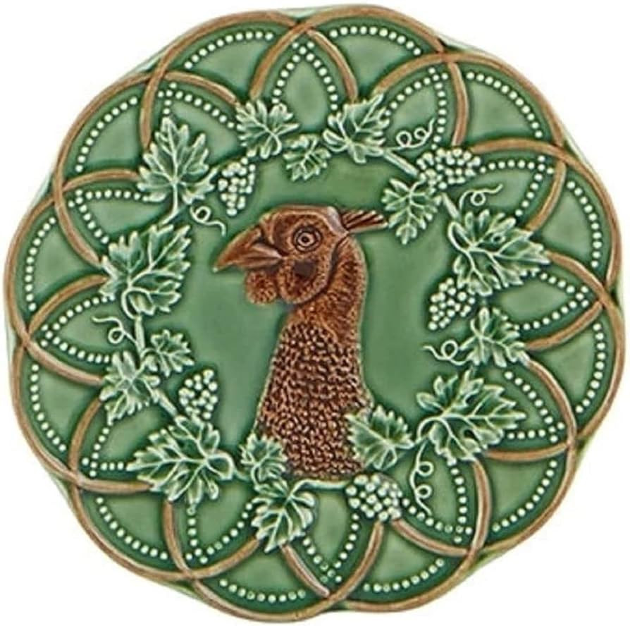 Bordallo Pinheiro Woods Pheasant Bread & Butter Plates, Set of 4 | Amazon (US)