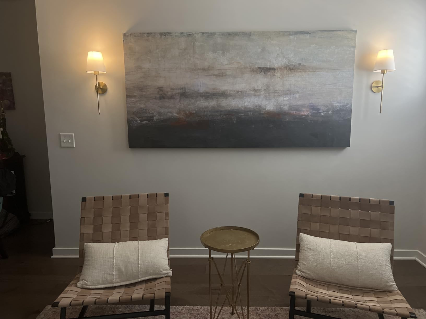 Wireless Wall Sconces Black Adjustable Brightness Adjustable Warmth | Amazon (US)