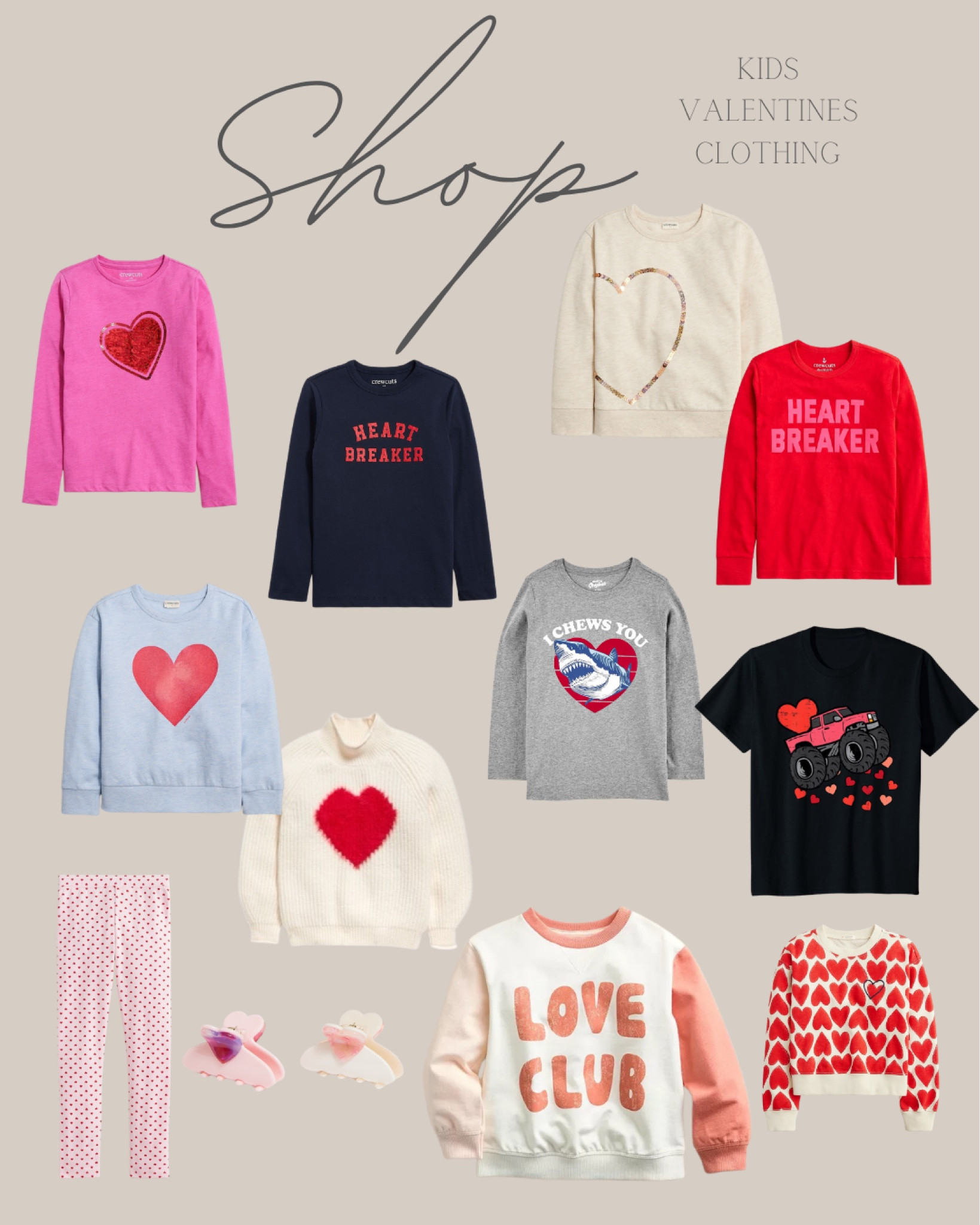 Shop Valentine’s Day! 

#LTKSeasonal #LTKfamily #LTKkids