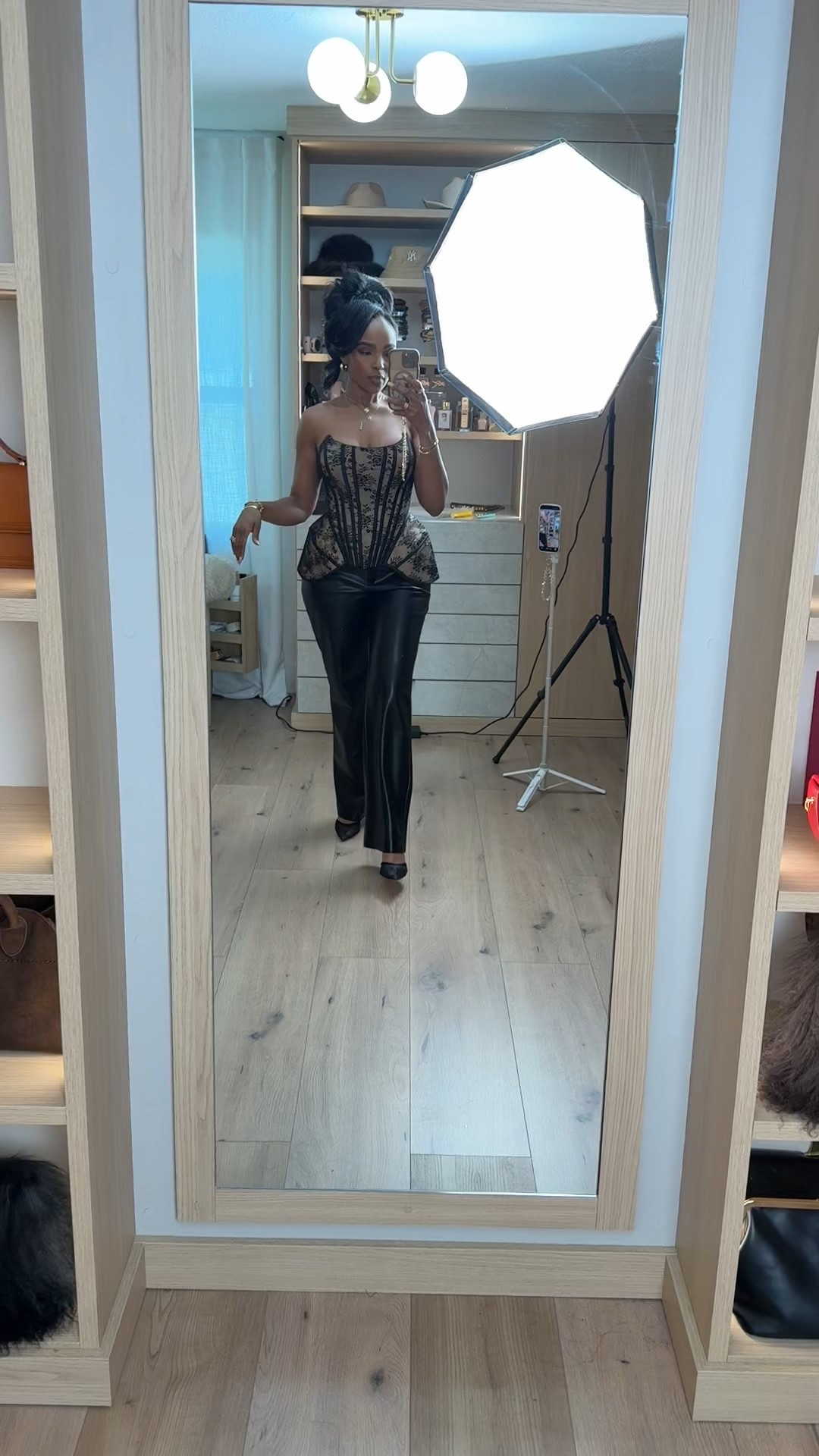 The cutest corset 😍😍

Small | 4 pants 
I’m 5’4 | 140lbs | 36D -27 -40  IG & YT: kirasfashionfinds TT: kiraabboud 

#Outfitinspiration #fashionstyle #outfit #outfitideas #autumn #fallfashion #simpleoutfit #fall #momoutfit #casualoutfit #streetwear 

#LTKHoliday #LTKootd #LTKPetite