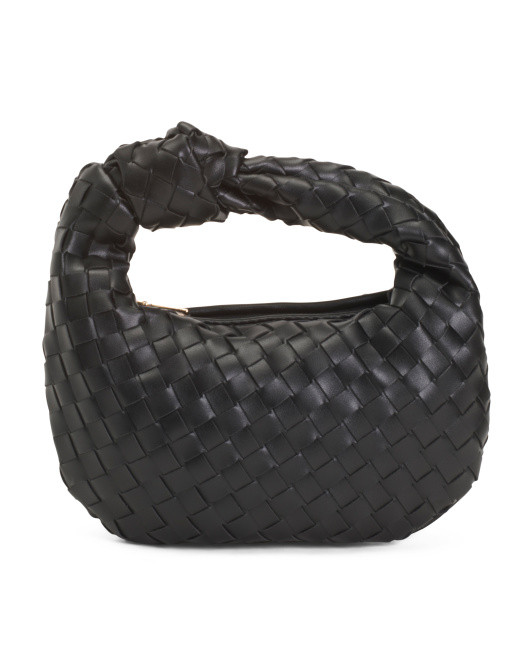 Tracy Woven Knot Design Clutch | TJ Maxx