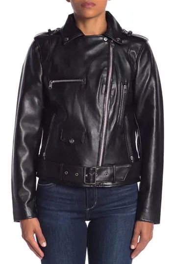 Asymmetrical Zip Faux Leather Jacket | Nordstrom Rack