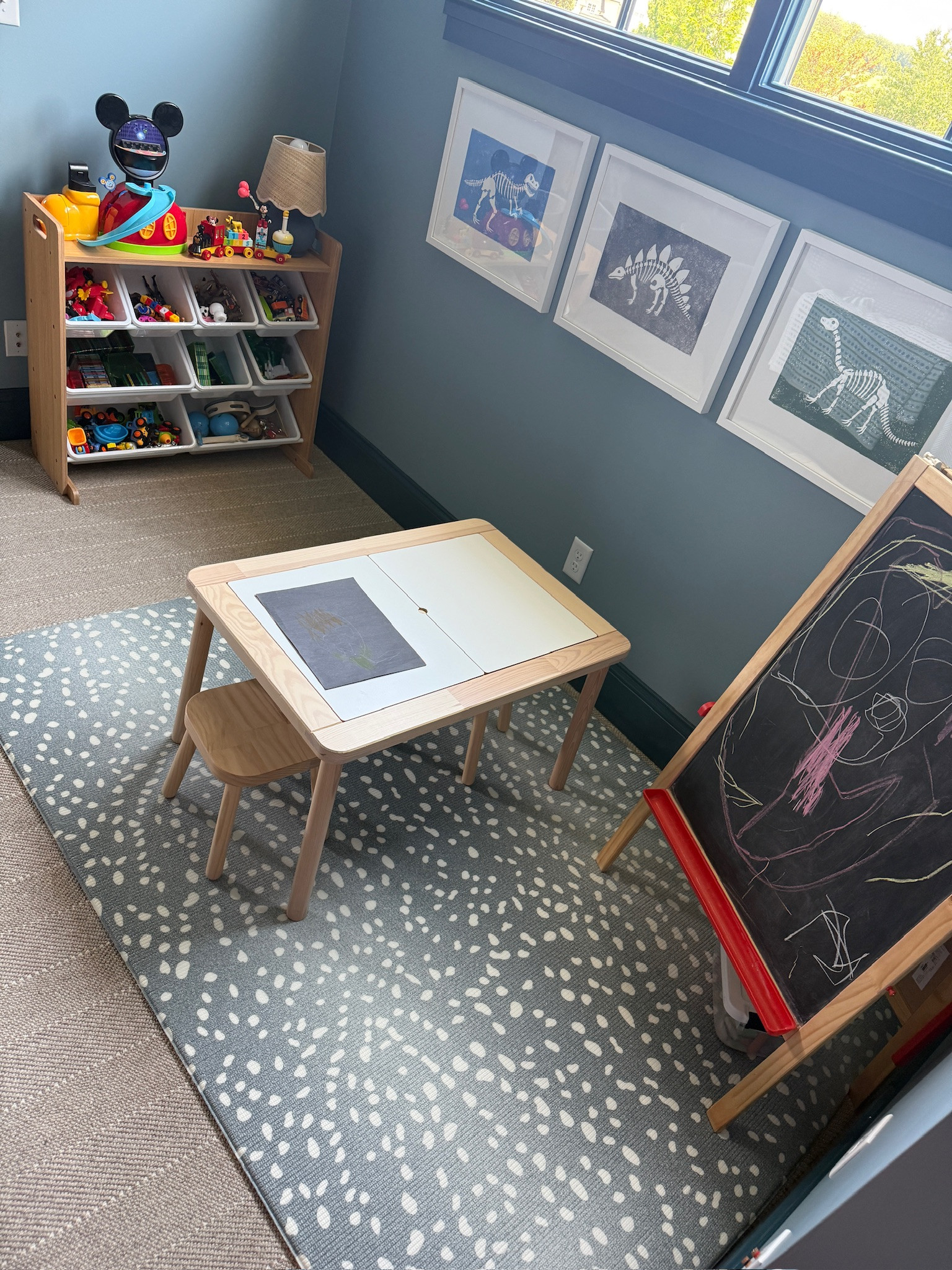 Check out these top picks for a fun and functional kids' game room.

game room, kids organization, kids playroom, kids' rug, sensory table, toy organizer, playroom essentials, Grace White