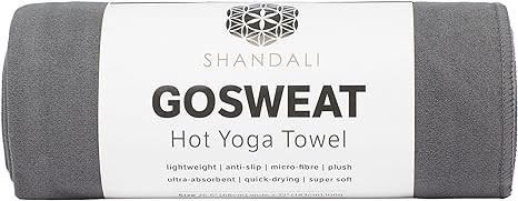 Shandali GoSweat Non-Slip Hot Yoga Towel with Super-Absorbent Soft Suede Microfiber in Many Color... | Amazon (US)