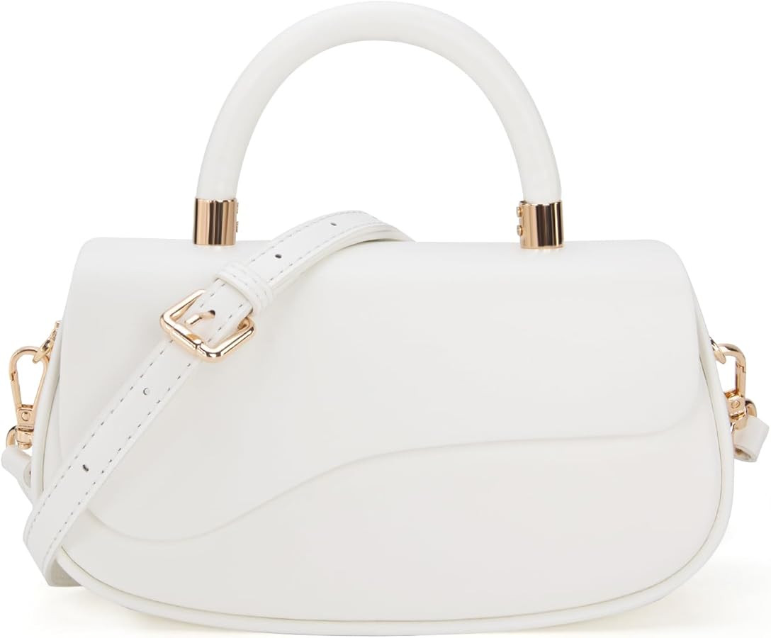 Small Elegant Top Handle Purses for Women Mini Handbags Cute Crossbody Purse | Amazon (US)