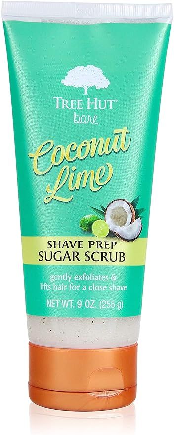 Tree Hut Bare Shave Prep Sugar Scrub, 9oz, Essentials for Soft, Smooth, Bare Skin | Amazon (US)