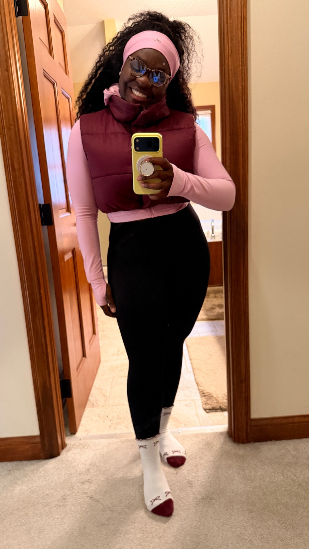 Pilates energy. Cozy confidence. @Alo Yoga Alo all day. 🤍🩷

#AloYoga #PilatesPrincess #AthleisureStyle #GymFitCheck #ThatGirlEnergy

#LTKMidsize #LTKfitnessgoals #LTKActive