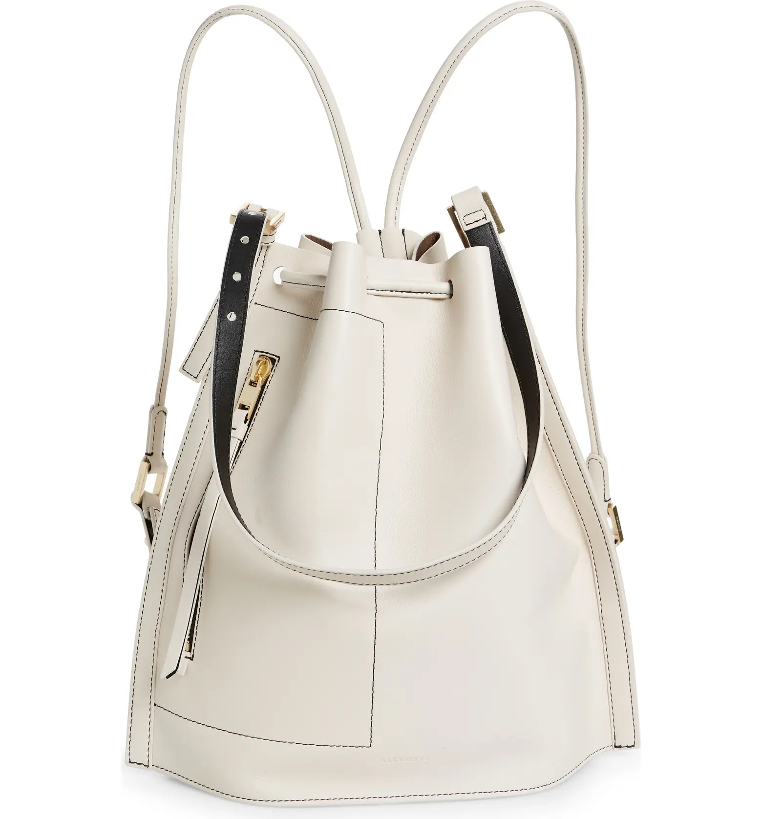 AllSaints Alpha Leather Backpack | Nordstrom | Nordstrom