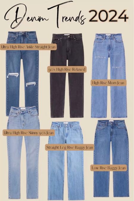 Denim trends to wear all year around! Jeans, summer outfits, high waist jeans, 90’s jeans, summer jeans, spring outfit, 90’s mom jeans! #springoutfit #summeroutfit #90sjeans #highrisejeans #highwaistjeans

#LTKsalealert #LTKstyletip #LTKfindsunder100