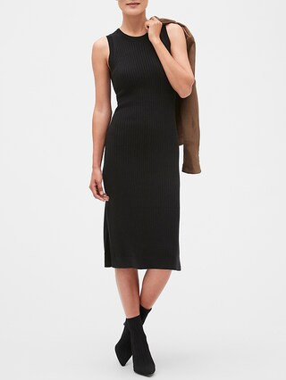 Ribbed Midi Sweater Dress | Banana Republic Factory | Banana Republic Factory
