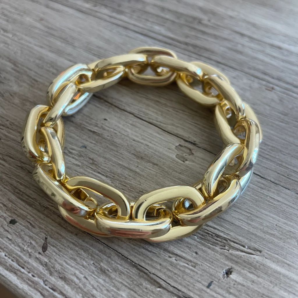 Gold link Bracelet | Erin McDermott Jewelry