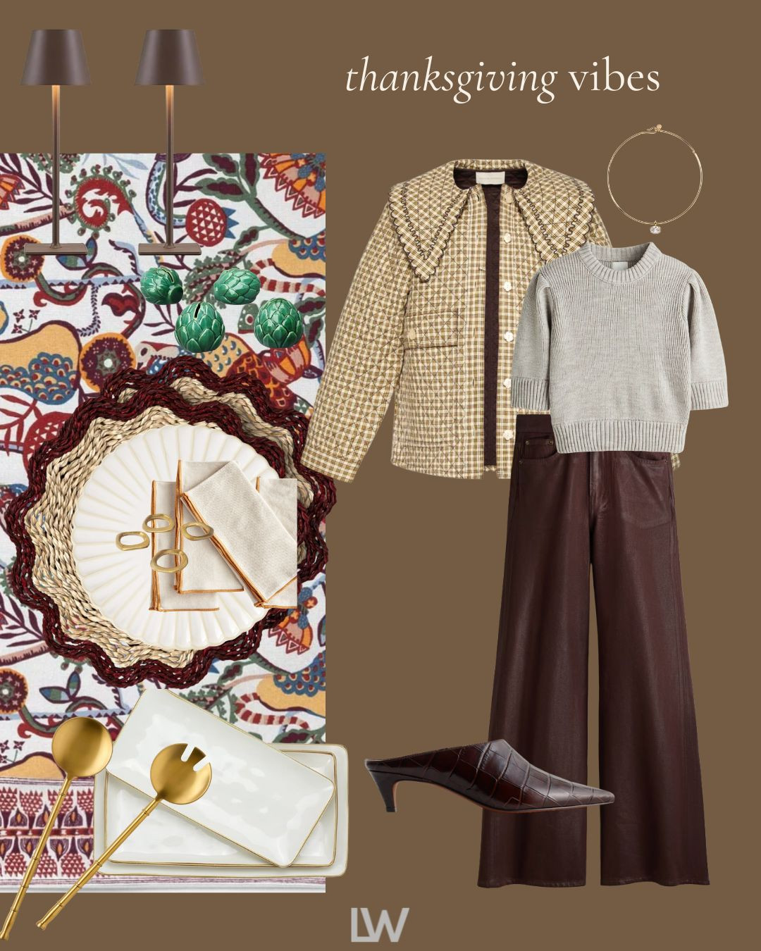 Polished and elevated Thanksgiving vibes! 

 