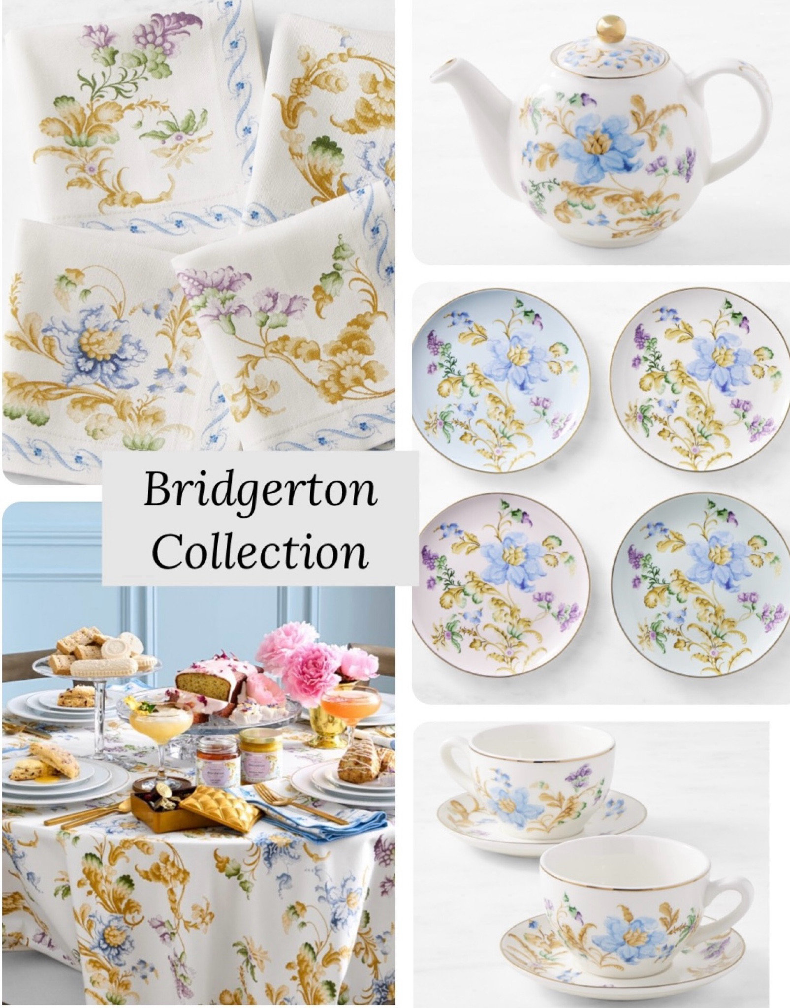 Bridgerton Collection at Williams Sonoma 

#LTKhome #LTKparties