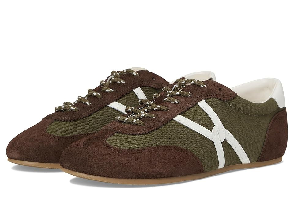 Veronica Beard Riviera Women's Shoes Cypress/Espresso : 5.5 M, Leather/Suede | Zappos