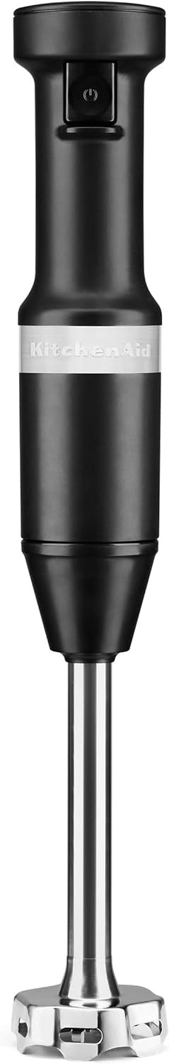 KitchenAid Variable Speed Corded Hand Blender, KHBV53, Matte Black | Amazon (US)