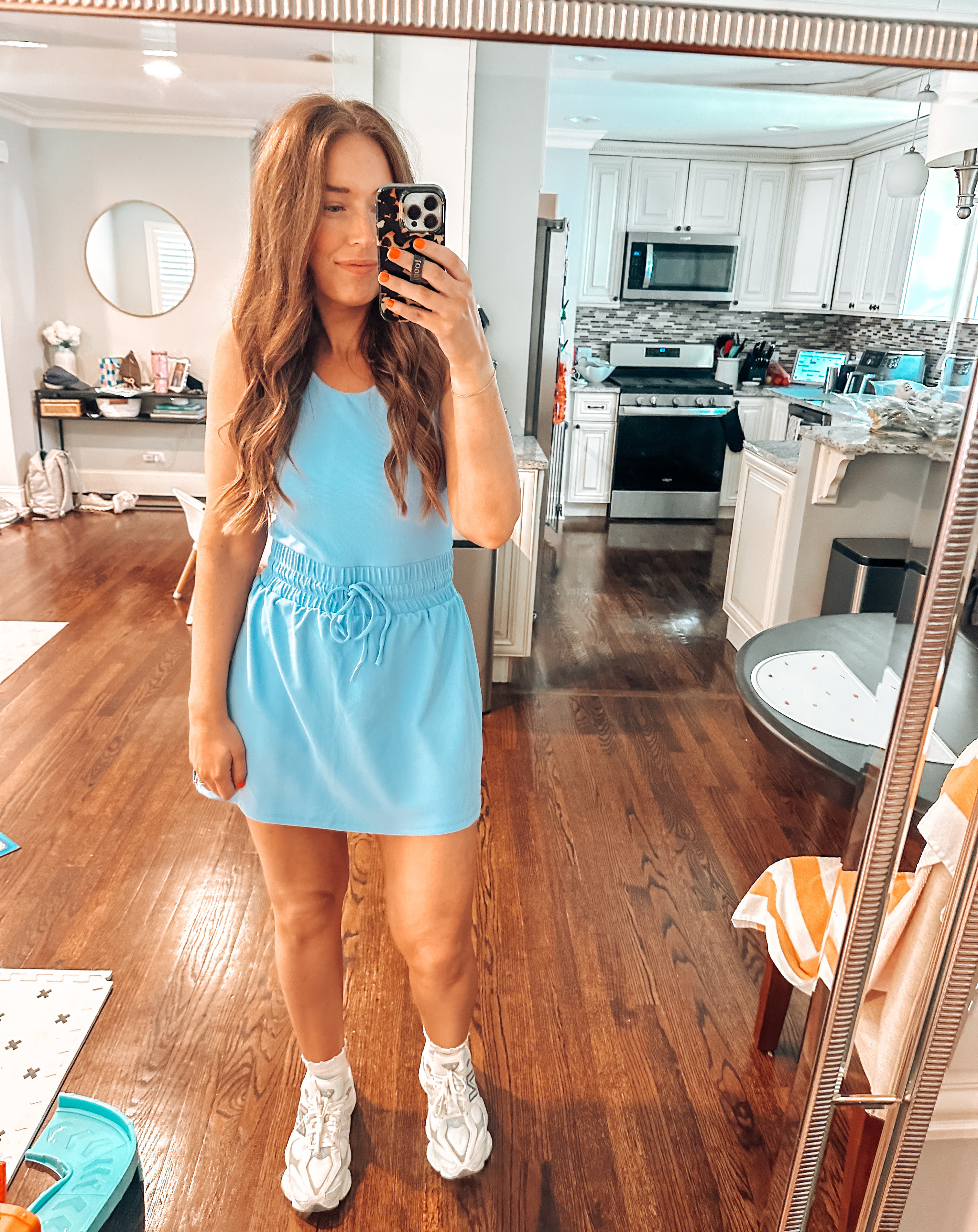 Wearing size L


Athletic dress / skort / sneakers / mom outfit / casual outfit #LTKSummerEdit 

#LTKMidsize #LTKSeasonal