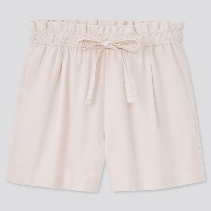 WOMEN COTTON-LINEN RELAXED SHORTS | UNIQLO (US)