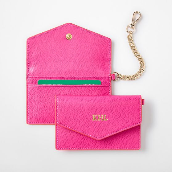 Lola Leather Envelope Card Case | Mark and Graham