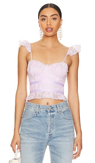 Cantini Bustier in Lavender | Revolve Clothing (Global)
