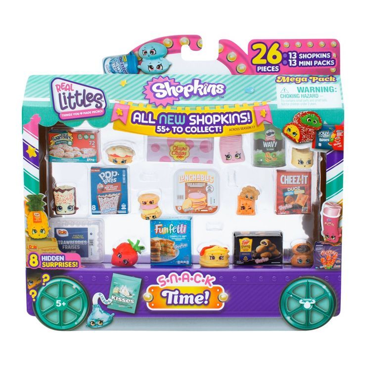 Shopkins Real Littles Snack Time Mega Pack | Target