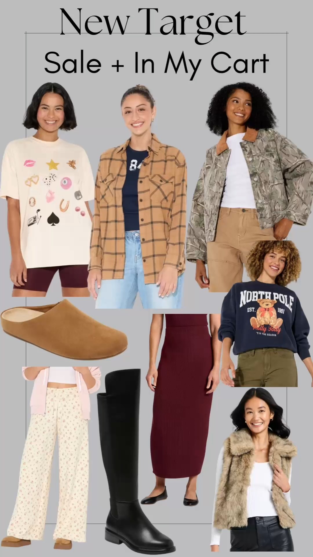Target sale
Target Shoes and clothes on sale
New arrivals on sale
Fall outfit
Winter outfit
Holiday outfit
Gifts for teens
Clothes for teens
Clothes for tweens
Shoes on sale
Riding boots 
Flannels
Barn jacket
Teddy bear
Faux fur vest


#LTKSaleAlert #LTKStyleTip #LTKFindsUnder50