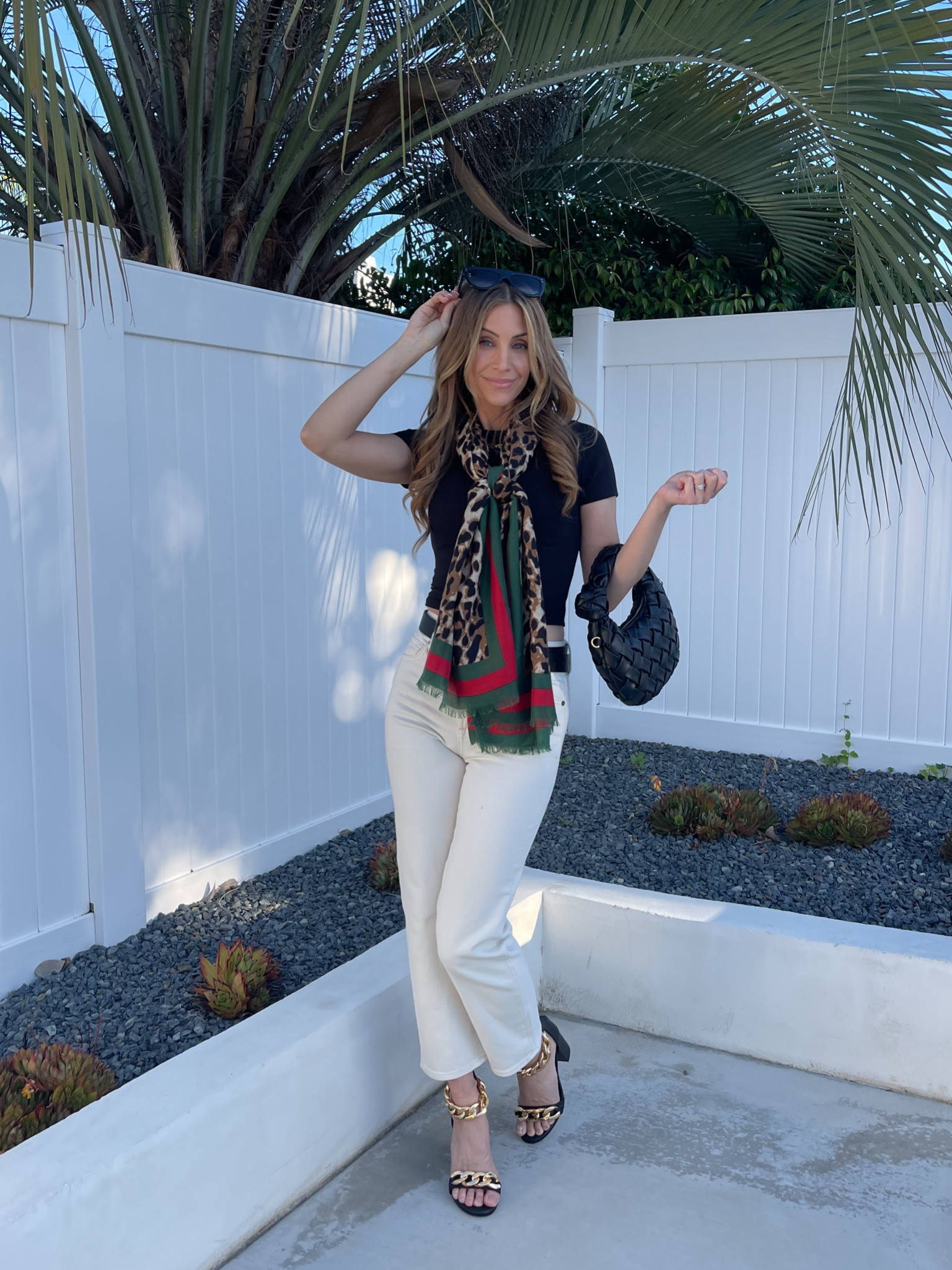 Casual fall outfit 🍂

Jeans, belt, tee, scarf, handbag, heels, and sunglasses. #ltkpetite

#LTKCyberWeek #LTKFindsUnder100 #LTKSeasonal