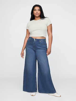Mid Rise UltraSoft Baggy Jeans | Gap (CA)