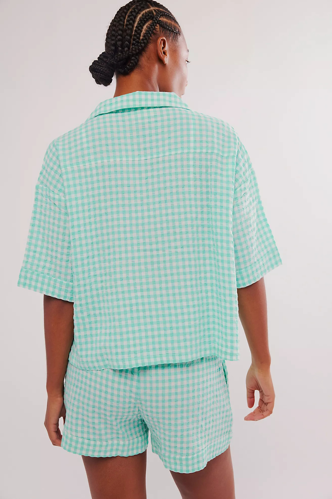 Seersucker Boxer PJ Set | Free People (Global - UK&FR Excluded)